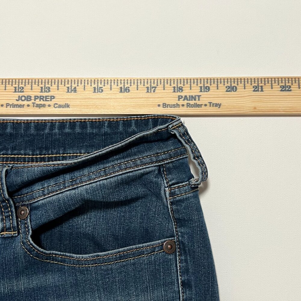 Seven7 Slim Straight Fit Jeans Comfy Stretch Denim Dark Wash Men's size 36x34 - Picture 3 of 7